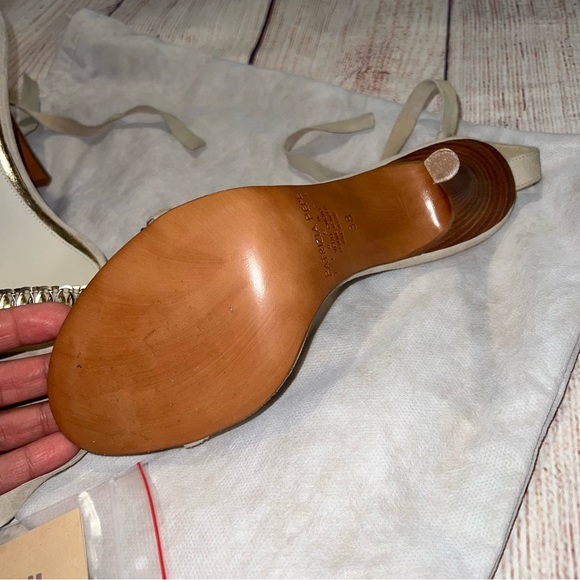 Patrizia Pepe Rhinestone heeled sandaals. Size EU38 - Picture 4 of 8